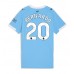 Manchester City Bernardo Silva #20 Hemma matchtröja Dam 2025-26 Kortärmad Billigt